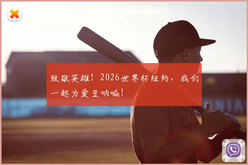 致敬英雄！2026世界杯纽约，我们一起为爱豆呐喊！