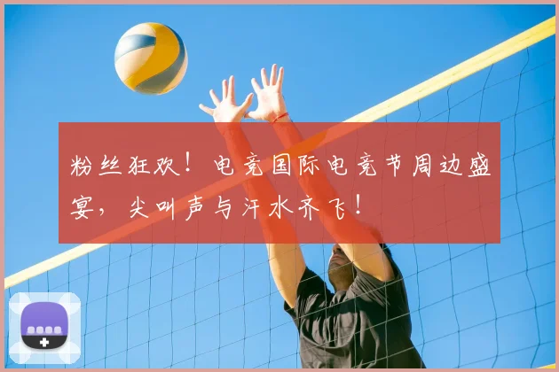 粉丝狂欢！电竞国际电竞节周边盛宴，尖叫声与汗水齐飞！