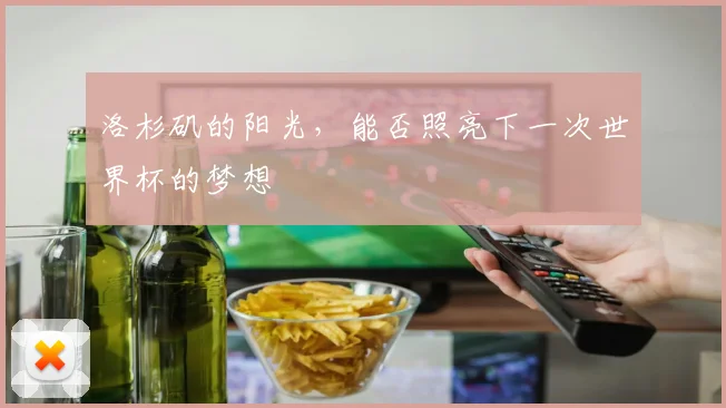 洛杉矶的阳光,能否照亮下一次世界杯的梦想